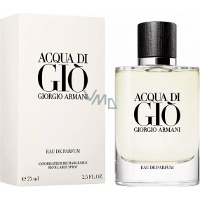 Giorgio Armani Acqua di Gio pour Homme parfémovaná voda pro muže plnitelný flakon 75 ml