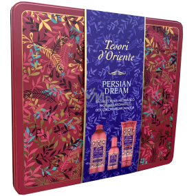 Tesori d Oriente Persian Dream toaletní voda pro unisex 100 ml + sprchový gel 250 ml + pěna do koupele 500 ml, dárková sada pro unisex