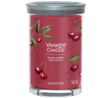 Yankee Candle Black Cherry - Zralé třešně vonná svíčka Signature Tumbler velká sklo 2 knoty 567 g