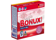 Bonux Color Pure Magnolia 3v1 prací prášek na barevné prádlo 6 dávek 390 g