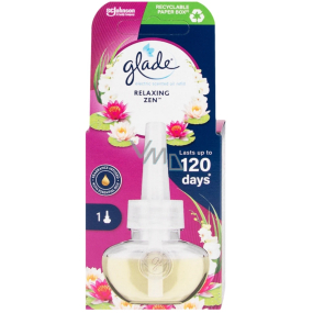 Glade Relaxing Zen tekutá náplň do elektrického osvěžovače vzduchu 20 ml