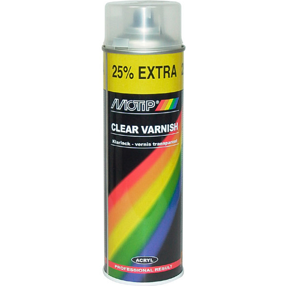 Motip 04009 bezbarvý akrylový lak, 500 ml