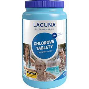 Laguna chlorové tablety mini dezinfekce bazénové vody, 1 kg Laguna chlorové tablety mini dezinfekce bazénové vody, 1 kg