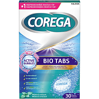 Corega Bio Tabs čistící tablety 30 ks