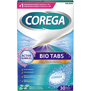 Corega Bio Tabs čistící tablety 30 ks