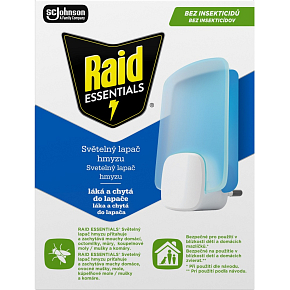 Raid Essentials náhradní náplň do světelného lapače hmyzu, 2 ks
