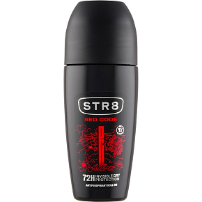 STR8 Fragrance Red Code antiperspirant roll on pro muže 50 ml STR8 Fragrance Red Code antiperspirant roll on pro muže 50 ml