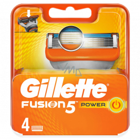 Gillette Fusion5 Power náhradní hlavice 4 kusy, pro muže