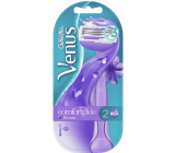 Gillette Venus ComfortGlide Breeze 2v1 holicí strojek + náhradní holicí hlavice 3břity 2 kusy pro ženy