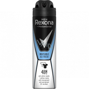 Rexona Men Invisible Ice Fresh antiperspirant deodorant sprej pro muže 150 ml