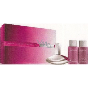 Calvin Klein Euphoria parfémovaná voda 100 + tělové mléko 100 ml + sprchový gel 100 ml, dárková sada