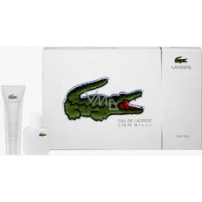Lacoste Eau de Lacoste L.12.12 Blanc toaletní voda 30 ml + sprchový gel 50 ml, dárková sada