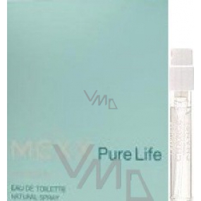 Mexx Pure Life Woman toaletní voda 1,2 ml s rozprašovačem, vialka