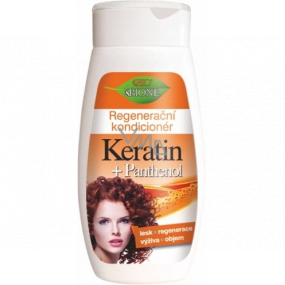 Bione Cosmetics Keratin & Panthenol regenerační kondicionér pro všechny typy vlasů 250 ml