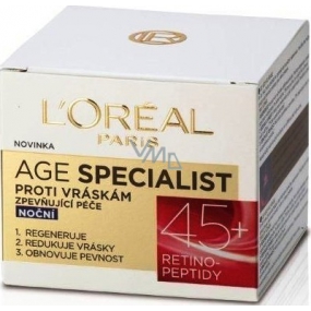 Loreal Paris Age Specialist 45+ noční krém proti vráskám 50 ml