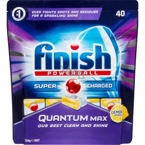 Finish Quantum Max Lemon tablety do myčky 40 kusů