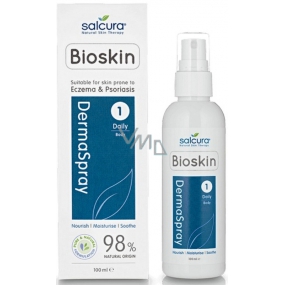 Salcura Bioskin 1 Daily Derma Tělový sprej pro suchou a citlivou pleť 100 ml