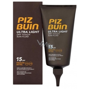 Piz Buin Ultra Light SPF15 ultra lehký hydratační fluid na opalování 150 ml