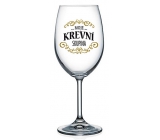 Nekupto Na Zdraví sklenice na víno Moje krevní skupina 440 ml