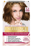 Loreal Paris Excellence Creme barva na vlasy 5.3 Světle hnědá zlatá