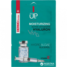 Skin Up Moisturizing Active Oxygenate Hyaluron hydratační pleťová maska s kyselinou hyaluronovou 2 x 5 ml