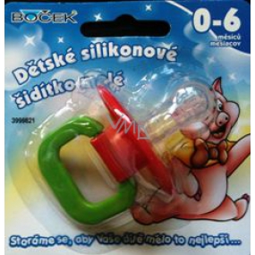 Boček Silikonové šidítko 0 - 6 měsíců
