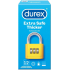 Durex Extra Safe Thicker latexový kondom, silnější, nominální šířka: 56 mm 12 kusů