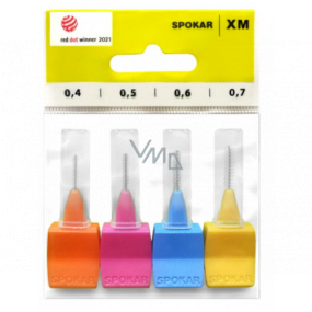 Spokar XM 0,4 - 0,7 mm mezizubní kartáčky sada mix 4 kusy