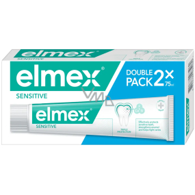 Elmex Sensitive Triple Protection zubní pasta 2 x 75 ml