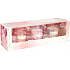 Heart & Home Květinová harmonie + Oáza klidu + Dotek anděla svíčka sklo 3 x 45 g, dárková sada