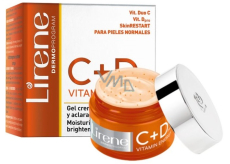 Lirene C+D Vitamin Energy hydratační a rozjasňující gelový krém pro normální pleť 50 ml