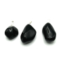 Obsidián duhový Troml přívěsek přírodní kámen, M cca 3 cm, 1 kus, kámen záchrany