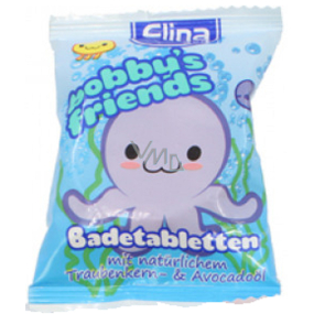 Elina Med Bobbys Friends Chobotnice šumivá tableta do koupele 40 g