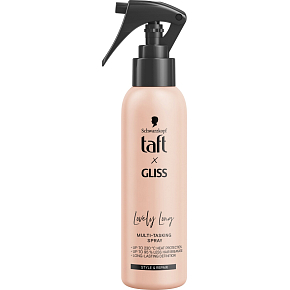 Schwarzkopf Taft Gliss Lovely Long sprej na vlasy pro tepelnou ochranu 150 ml