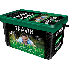 Floria Travin Král trávníků hnojivo na trávníky s účinkem proti plevelům, 4 kg