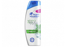 Head & Shoulders Menthol osvěžující šampon proti lupům pro normální a mastné vlasy 400 ml