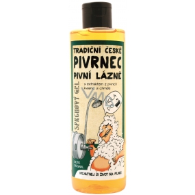 Bohemia Gifts Pivrnec s extrakty z pivních kvasnic a chmele sprchový gel 250 ml