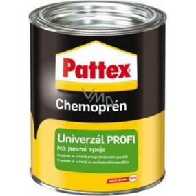 Pattex Chemoprén Univerzál Profi lepidlo na pevné spoje savý i nesavý materiál 800 ml