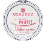 Essence All About Matt! Fixing Compact Powder kompaktní pudr 8 g