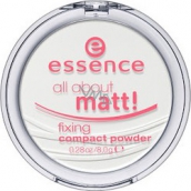 Essence All About Matt! Fixing Compact Powder kompaktní pudr 8 g