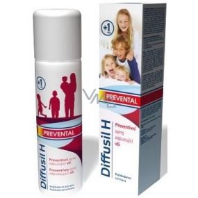 Diffusil H Prevental preventnivní sprej odpuzující vši 150 ml