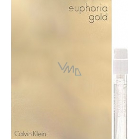 Calvin Klein Euphoria Gold parfémovaná voda pro ženy 1,2 ml s rozprašovačem, vialka