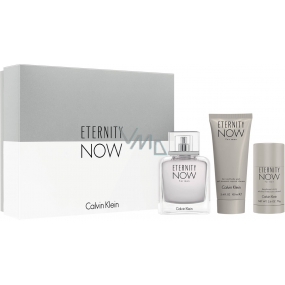 Calvin Klein Eternity Now Man toaletní voda 100 ml + sprchový gel 100 ml + deodorant stick 75 ml, dárková sada