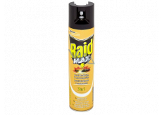 Raid Max 3v1 proti lezoucímu hmyzu sprej 400 ml