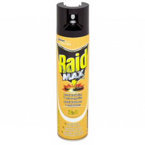 Raid Max 3v1 proti lezoucímu hmyzu sprej 400 ml