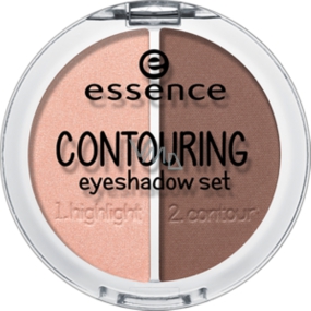 Essence Contouring Eyeshadow Set sada očních stínů 02 Brownies With Frosting 5 g
