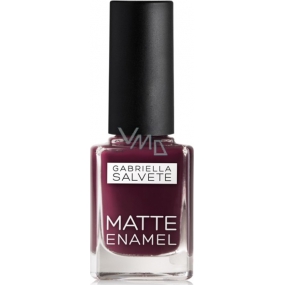 Gabriella Salvete Matte Enamel lak na nehty 101 Pinot Noir 11 ml