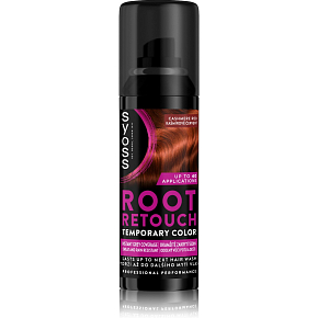 Syoss Root Retouch sprej pro dočasné zakrytí odrostů Kašmírově červený, 120 ml