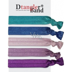 Dtangler Band Set Purple gumičky do vlasů 5 kusů