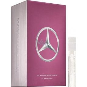 Mercedes-Benz Woman Eau de Parfum parfémovaná voda pro ženy 1,5 ml s rozprašovačem, vialka